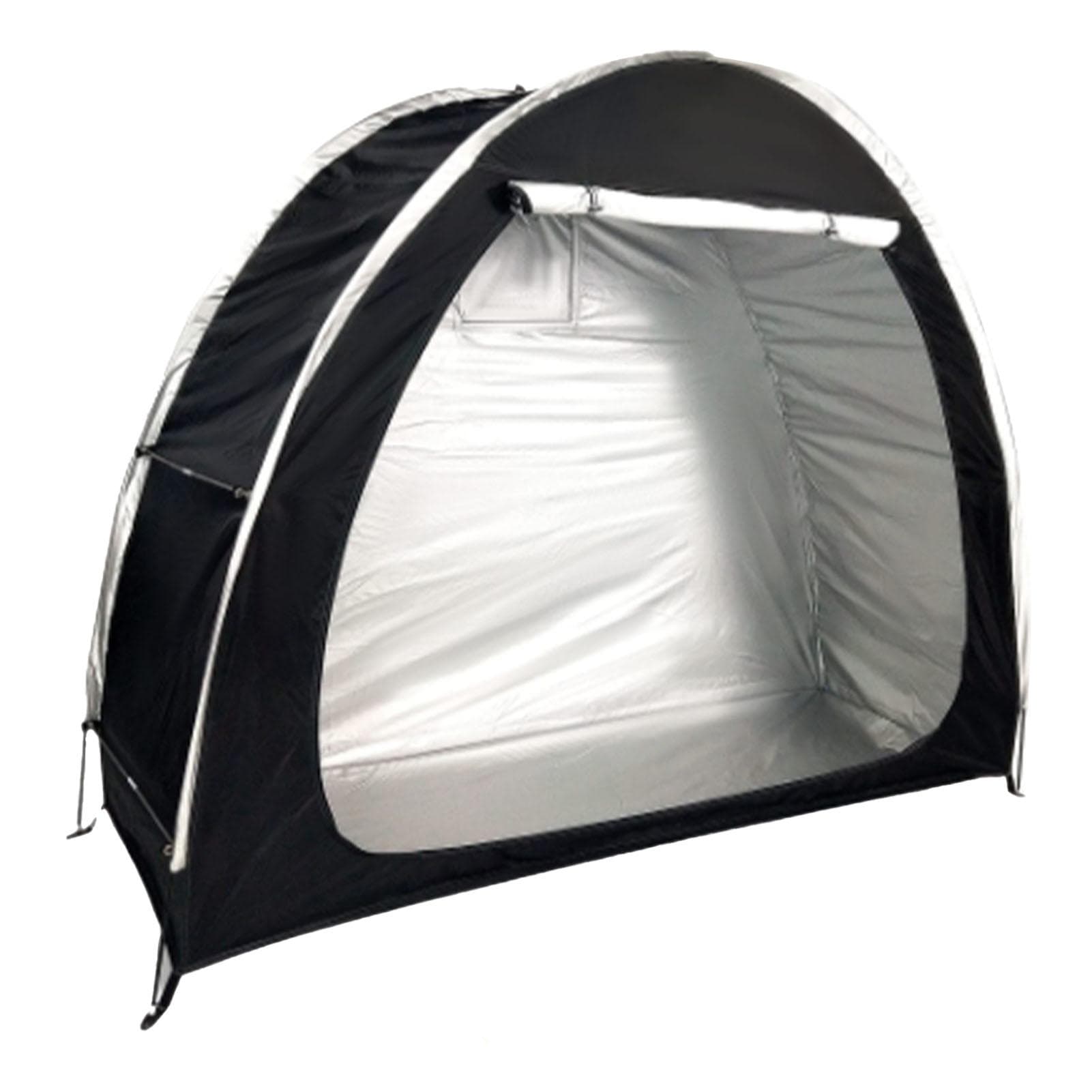 Bike Tent Waterproof Outdoor Storage Shed Cover Black Portable for Camping Hiking Garden