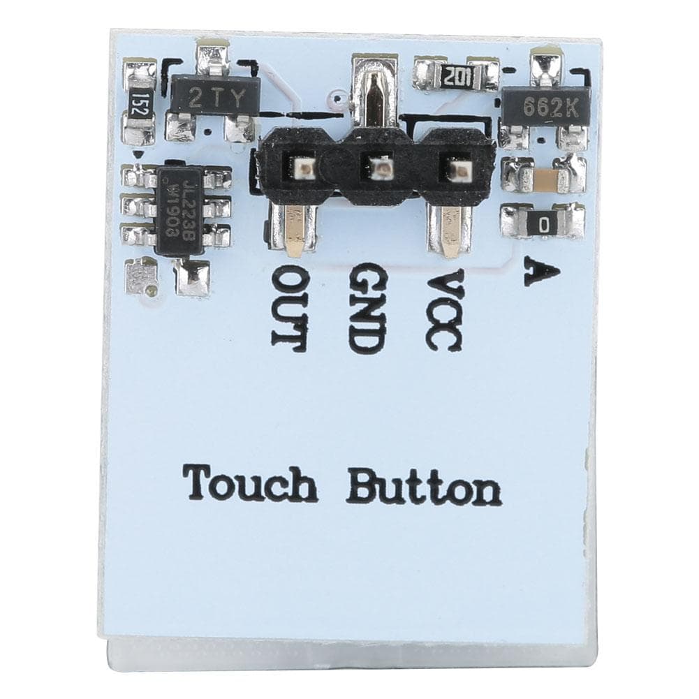 2pcs HTTM 2.7V6V Capacitive Anti Interference Touch Switch Button Module(Blue )