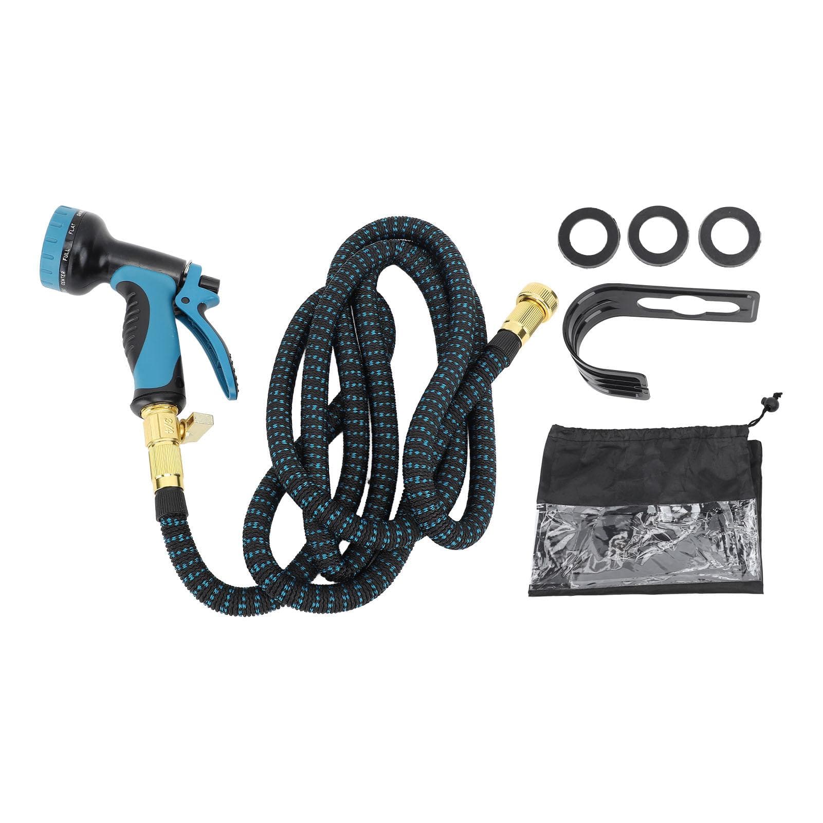 Expandable Garden Hose Leakproof Lightweight Flexible Water Hose Kink Resistant 10 Spray Modes
