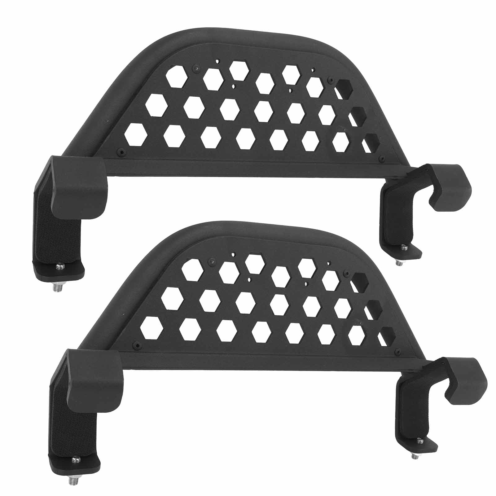 2 Pcs Running Board Side Steps Metal Anti Slip Secure Stable for Bronco 2 4 Door 2021 to 2024
