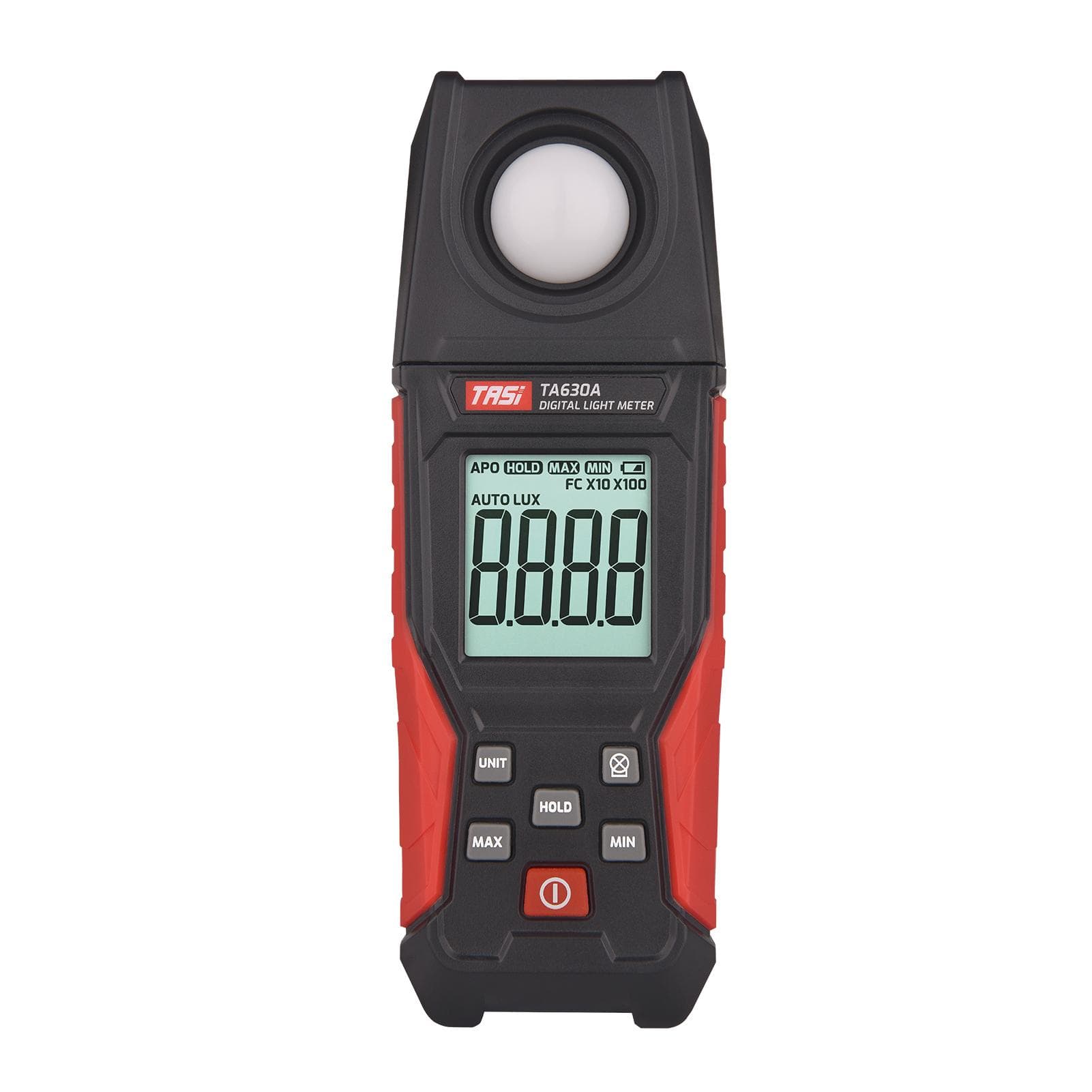 TASI Digital Light Meter Illuminance Lux Meter with Record Function LCD Display 0~200,000 TA630A