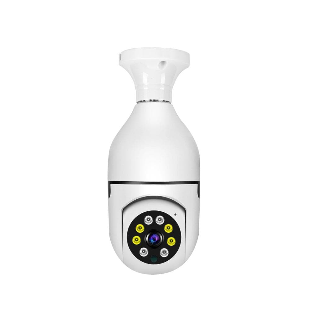 Wireless Light Bulb Surveillance Camera 360 Degree Panoramic Smart High-Clear Light Bulb 0 white