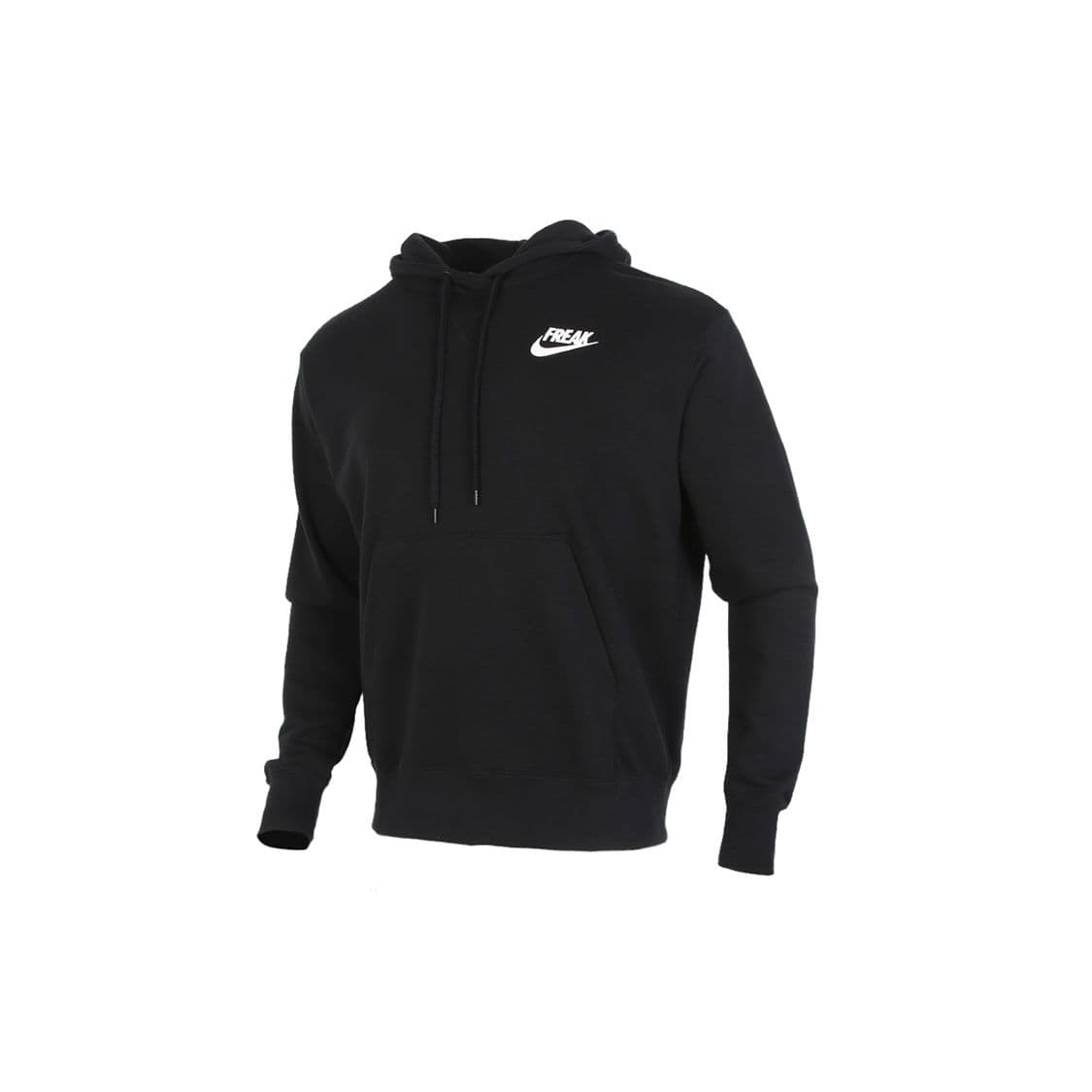 Nike Giannis Solid Color Pullover Hoodie With Lettering Men Hoodie Black CZ0440-010 L