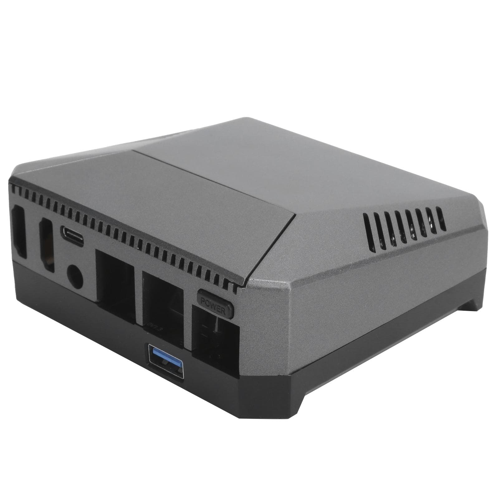 Aluminum Case for Raspberry Pi 4B Argon One M.2 SSD with M.2 Builtin Infrared Receiver(For Argon