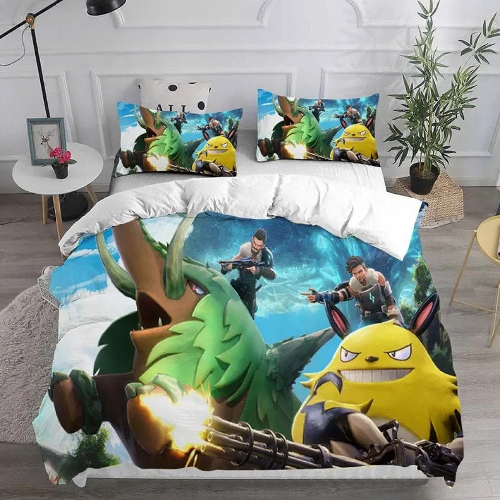 Palworld Bedding Sets,Game Characters Duvet Cover,3D Prints Palworld Quilt Cover 2-3 Pieces Sets Bedroom Decoration 135x200cm 2pcs