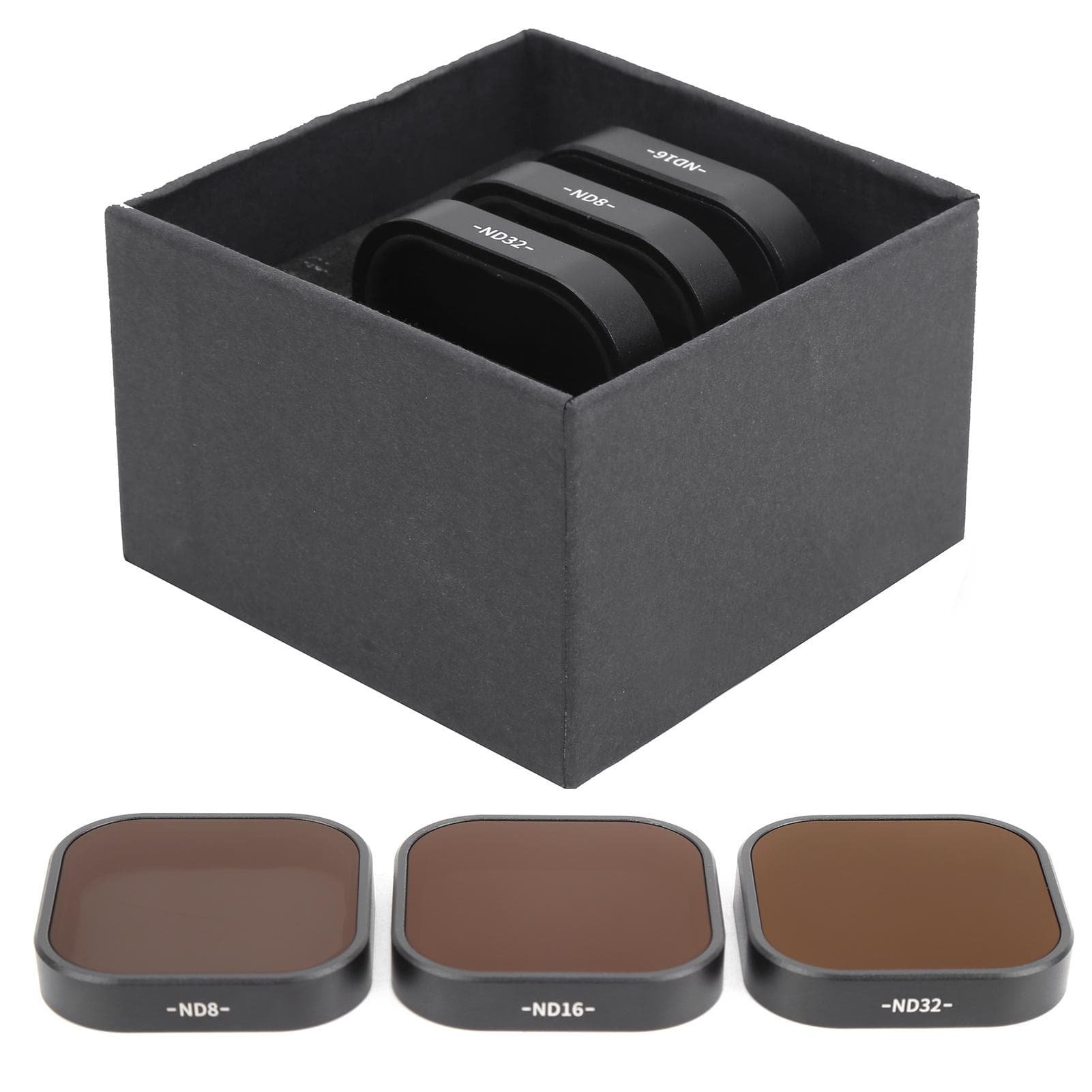 TELESIN Motion Camera Filter Kit ND 8/16/32 Neutral Density Filter Set for GoPro hero9
