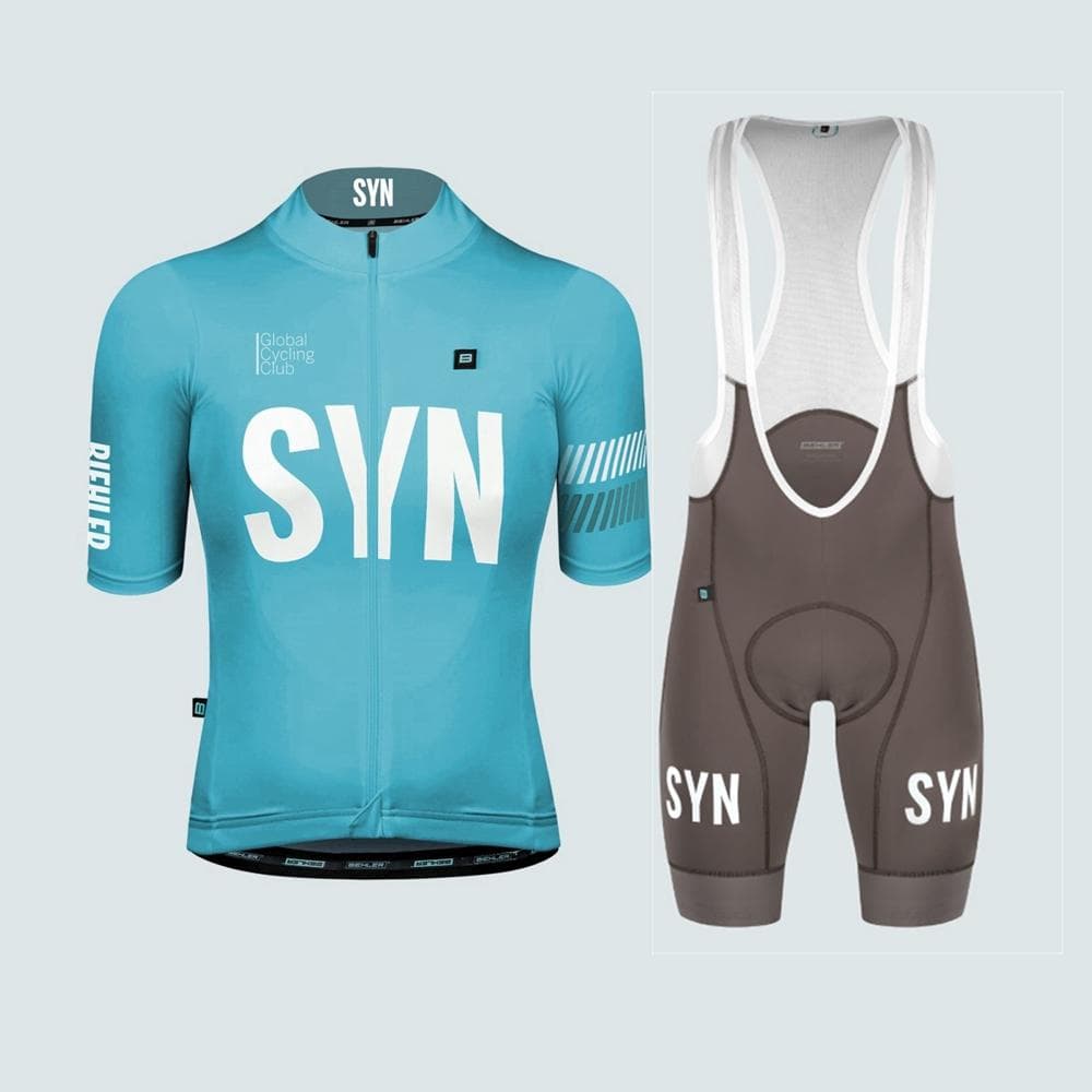 Club Summer 4-color Team Road 2025 Cycling Suit Set Short Sleeve Jersey and Bib Shorts Team Pro Race Bicycle Clothing MTB Wear 2XL
