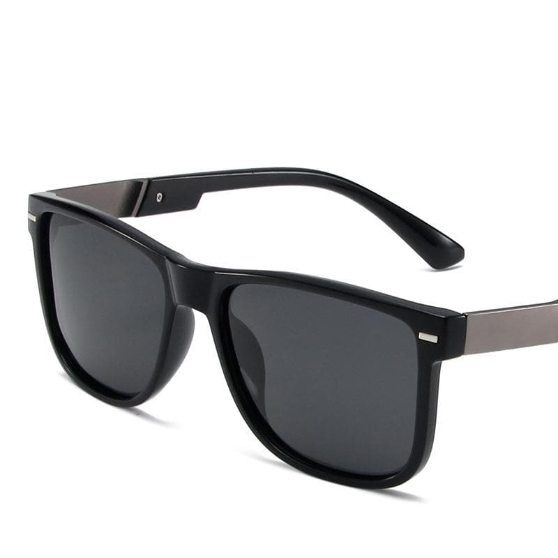 Unisex Large Frame Square Sunglasses UV Resistant Decorative Glasses Stylish Wearing P1085
