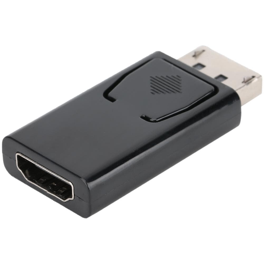 DP Male to HDMI Female Adapter Converter for PC Laptop HDTV Black Display Port Interface