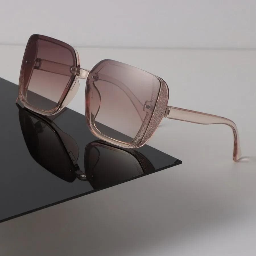 Vintage Rectangle Sunglasses Women Men Designer Luxury Fashion Glasses Casual UV Protection Stylish Eyewear Other