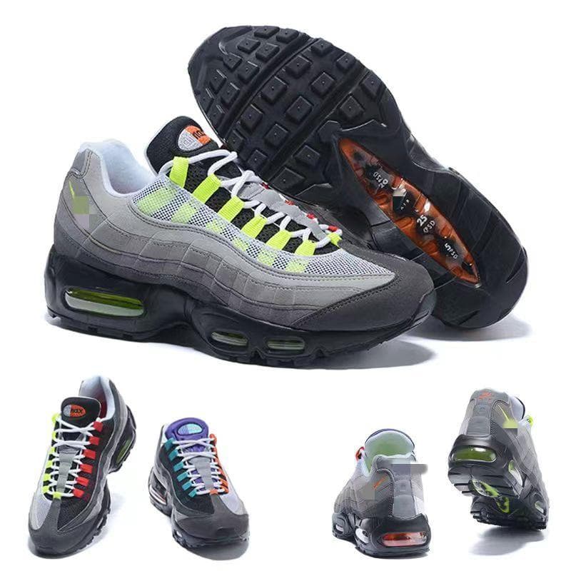 Authentic Air Max 95: Versatile Breathable Running Shoes for Men and Women 46