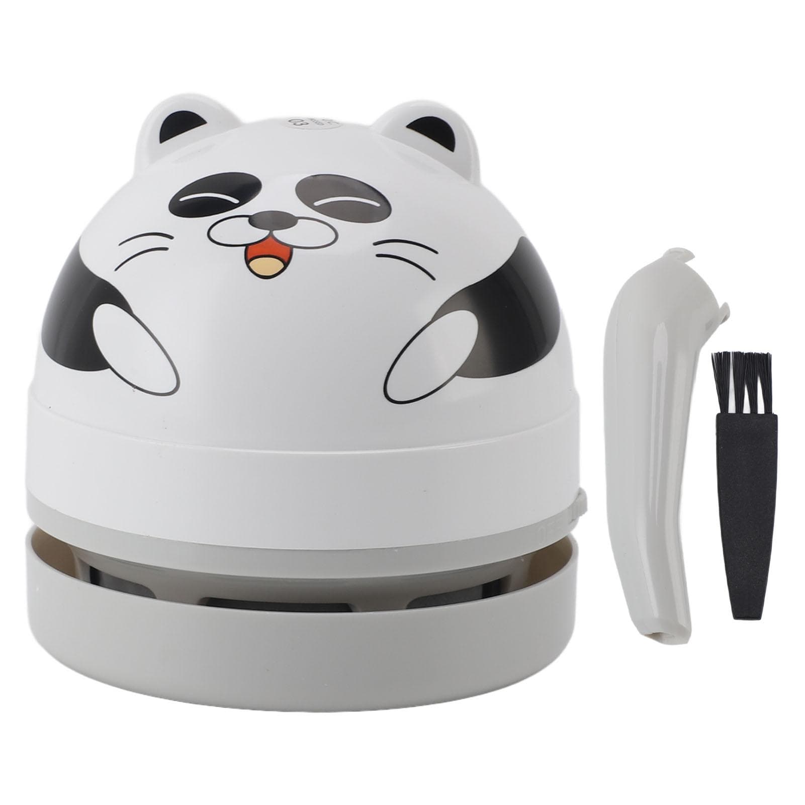 Desktop Vacuum Cleaner with Vacuum Nozzle Cleaning Brush Portable Mini Table Dust Vaccum Cleaner