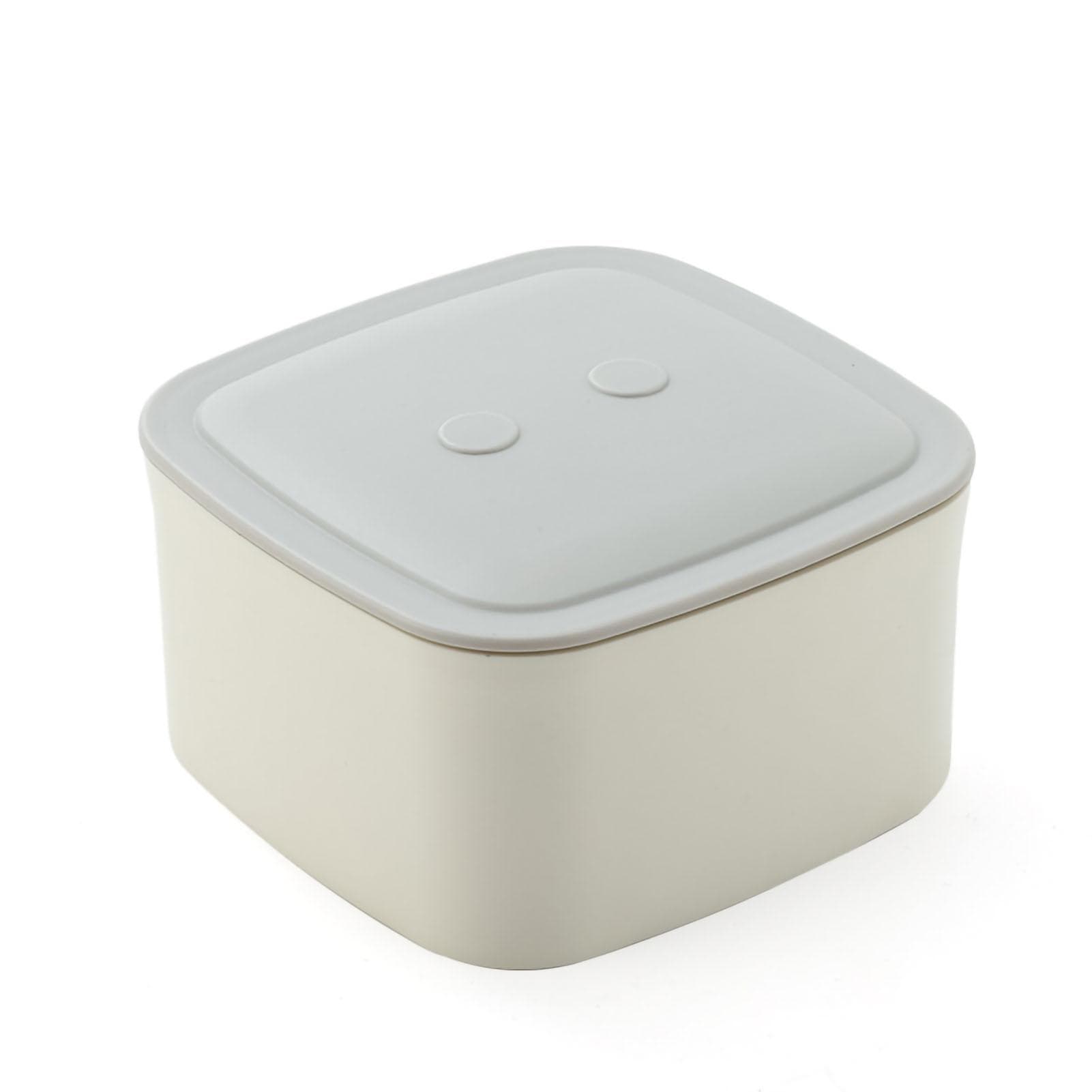 Magnetic Sewing Box PP Polyester Colorful Multifunctional Scandinavian Style Craft Storage Box for grey/white