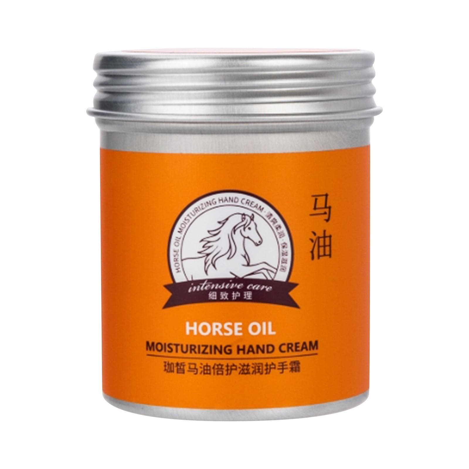 Hand Creams Moisturizing Creams Horse Oil Dry Skin Care Cracked Skin Moisturizer One Size orange