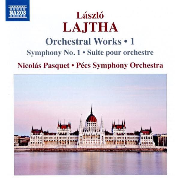 CD LÁSZLÓ LAJTHA, PÉCS SYMPHONY ORCHES - Orchestral Works • 1: Symphony No.  8573643 Naxos 2016 Europe Classical Used
