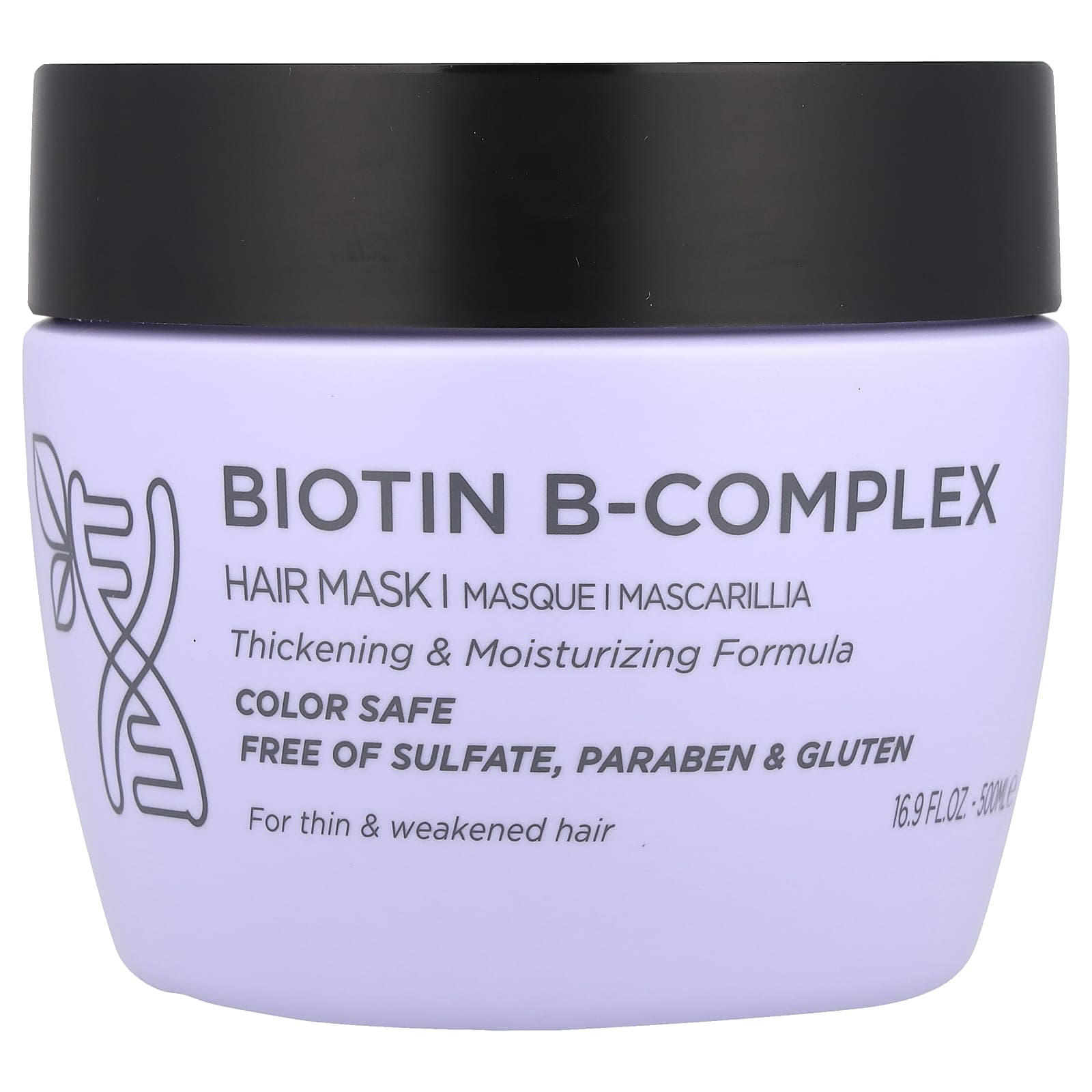 Luseta Beauty, Biotin B-Complex, Repairing Anti-Brop Hair Mask, 16.9 fl oz (500 ml)