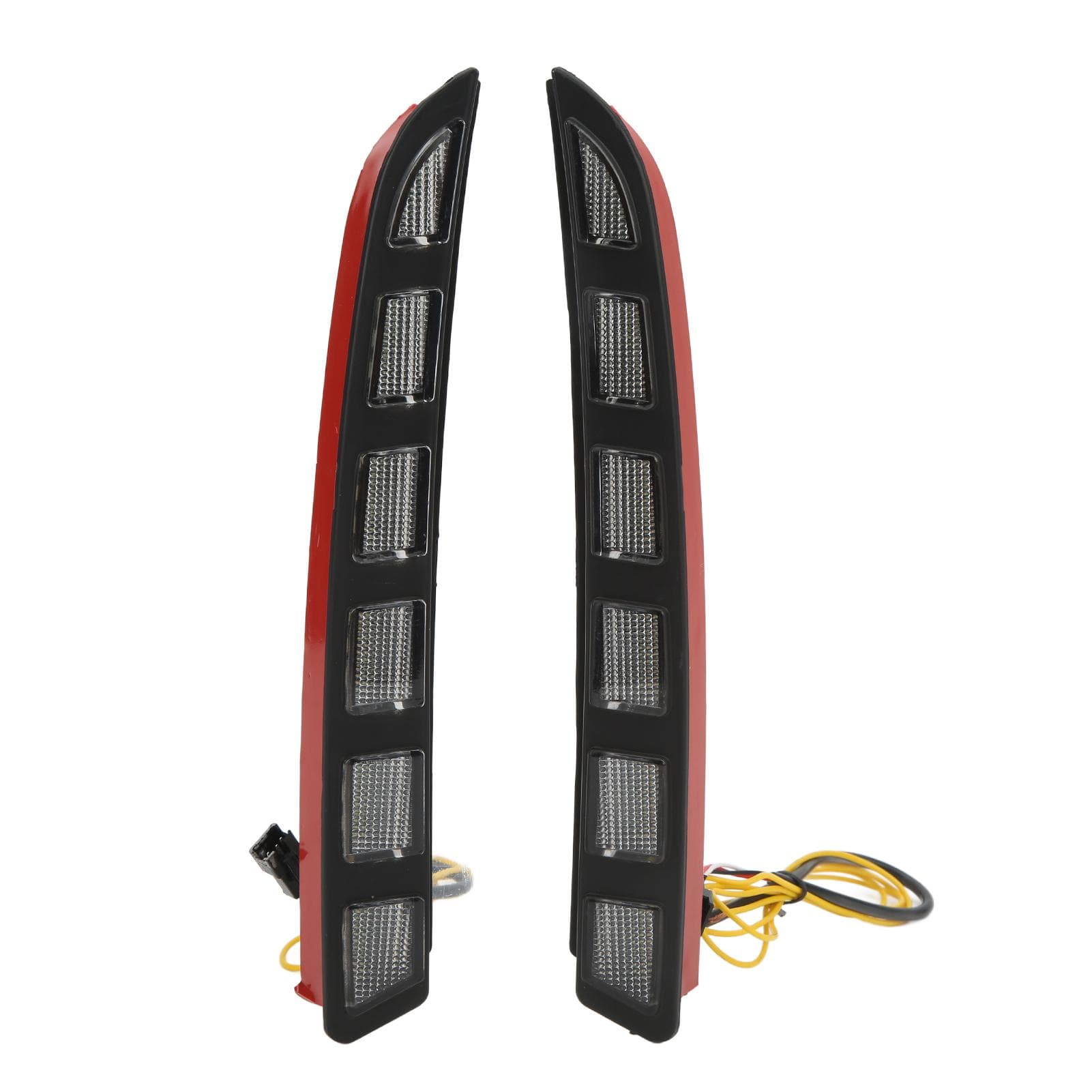 12V LED DRL Daytime Running Lights Turn Signal Fog Lamps White Blue Amber Replacement for Hyundai