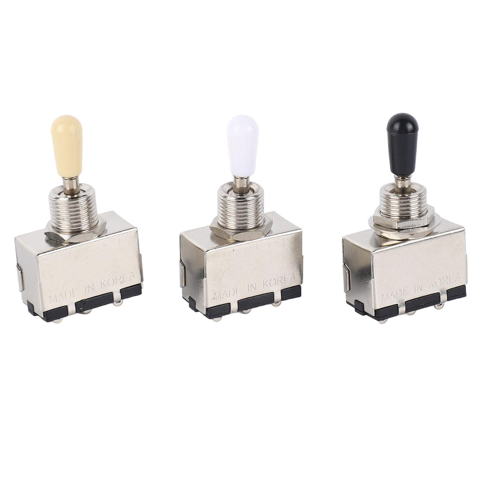 3Pcs Electric Guitar Toggle Switch 3 Way Voice Changeover Shifter Musical Instrument Accessories