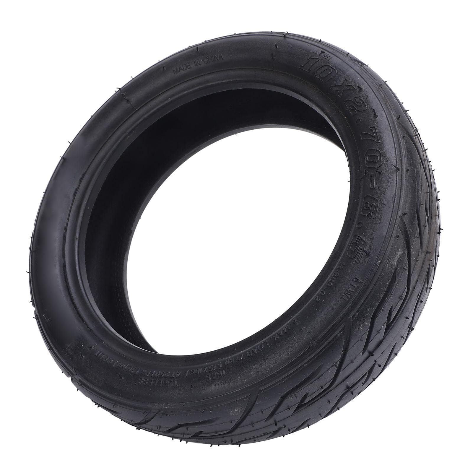 Electric Scooter Tyre 10 Inch Universal Rubber Non Slip Scooter Vacuum Tire Replacement for