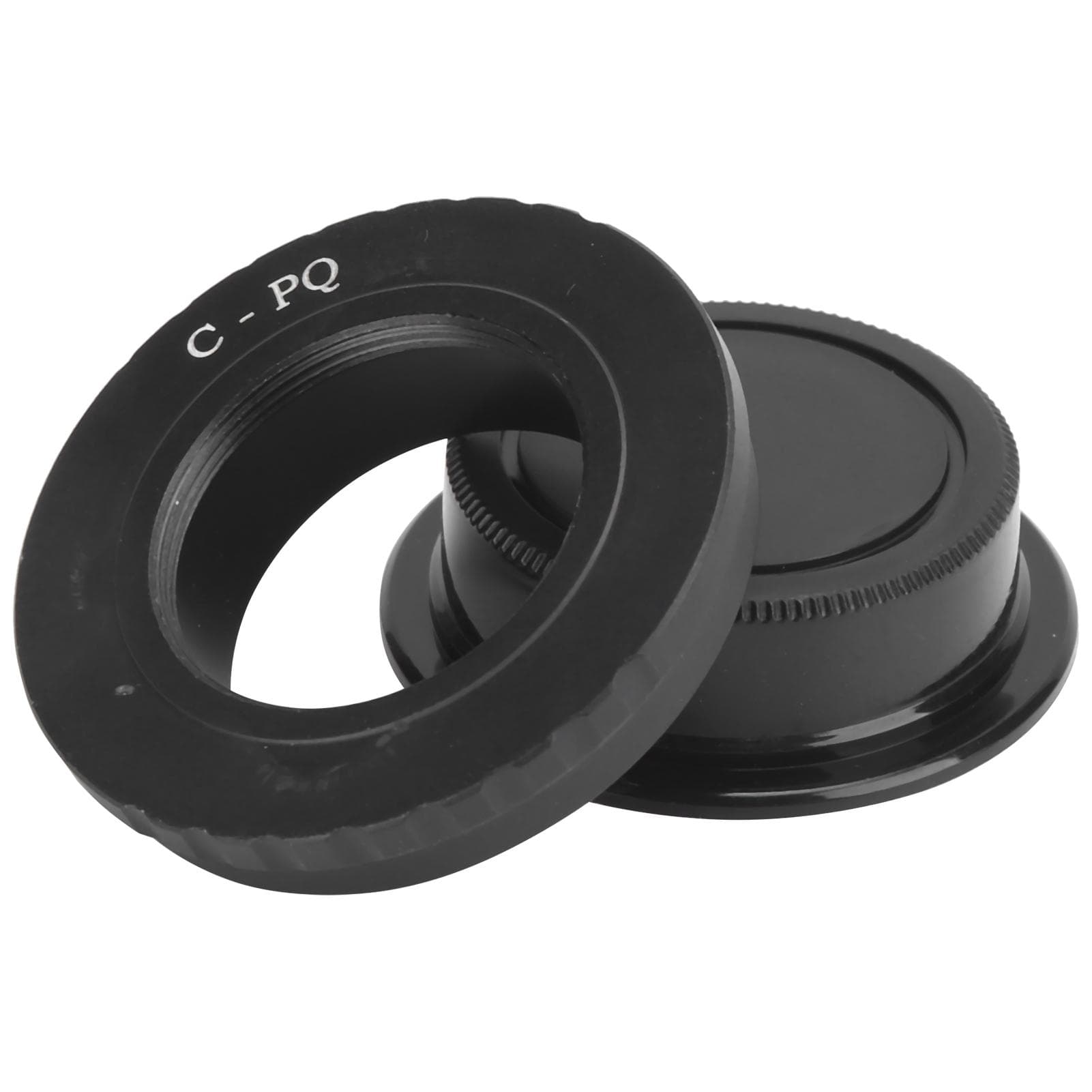 CPQ Lens Adaptor Ring with Back Cap for C Mount Lens to for Pentax QQ10Q7QS1 Camera