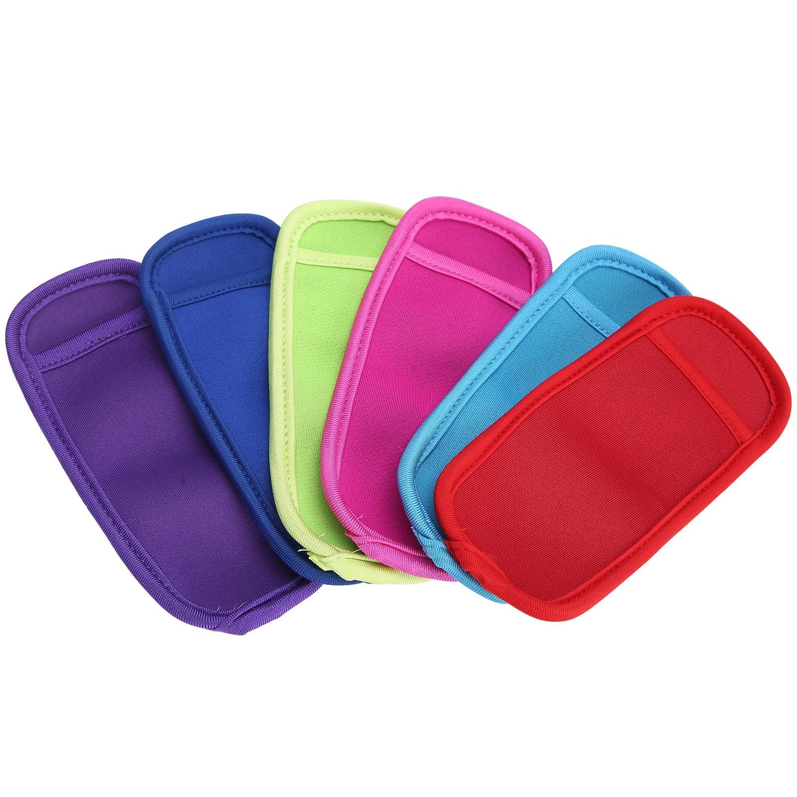 6pcs Portable Ice Candy Bag Ice Sucker Holder Sleeves Accessory for Party Barbecue