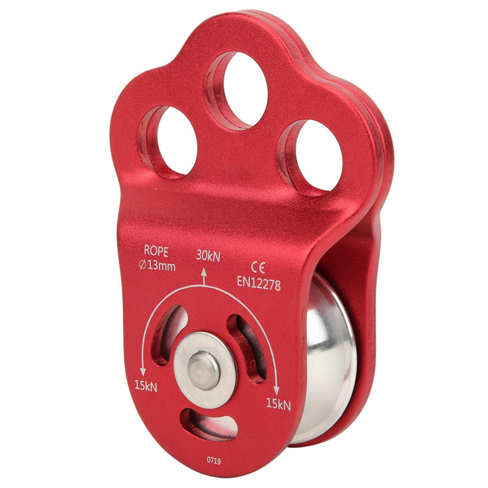 Outdoor Rock Tree Climbing Mountaineering Crossing Transportation Three Hole Single Pulley Bearing