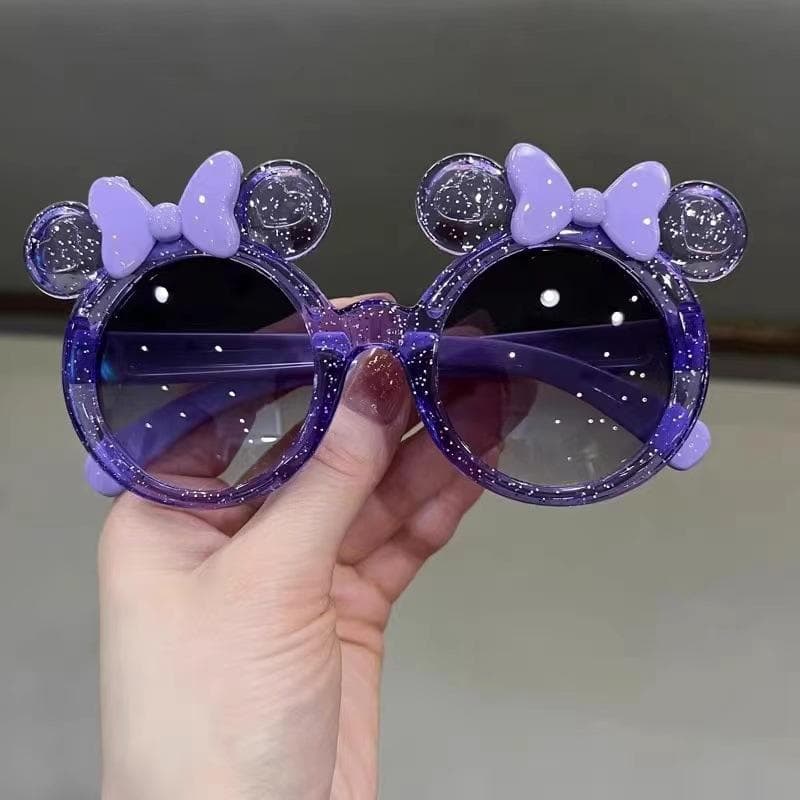 New Kids UV400 Sunglasses Cute Cartoon Design Boys Girls Outdoor Sun Protection Baby Shades Glasses 1PC