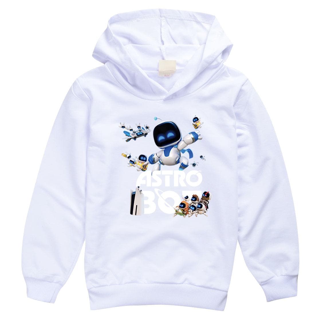 2025 Game Astro Bot Hoodie Kids Comic Clothes for Teens Girl Pullover Long Sleeve Coats Boys Soft Fabric Outerwear Children Clothing 150(Kids 10-12Years)