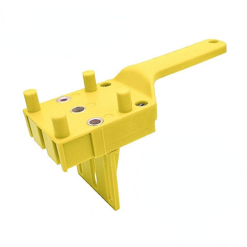 Woodworking Tool Handheld Drill Guide Hole Saw Tools Woodworking Dowelling Jig yellow