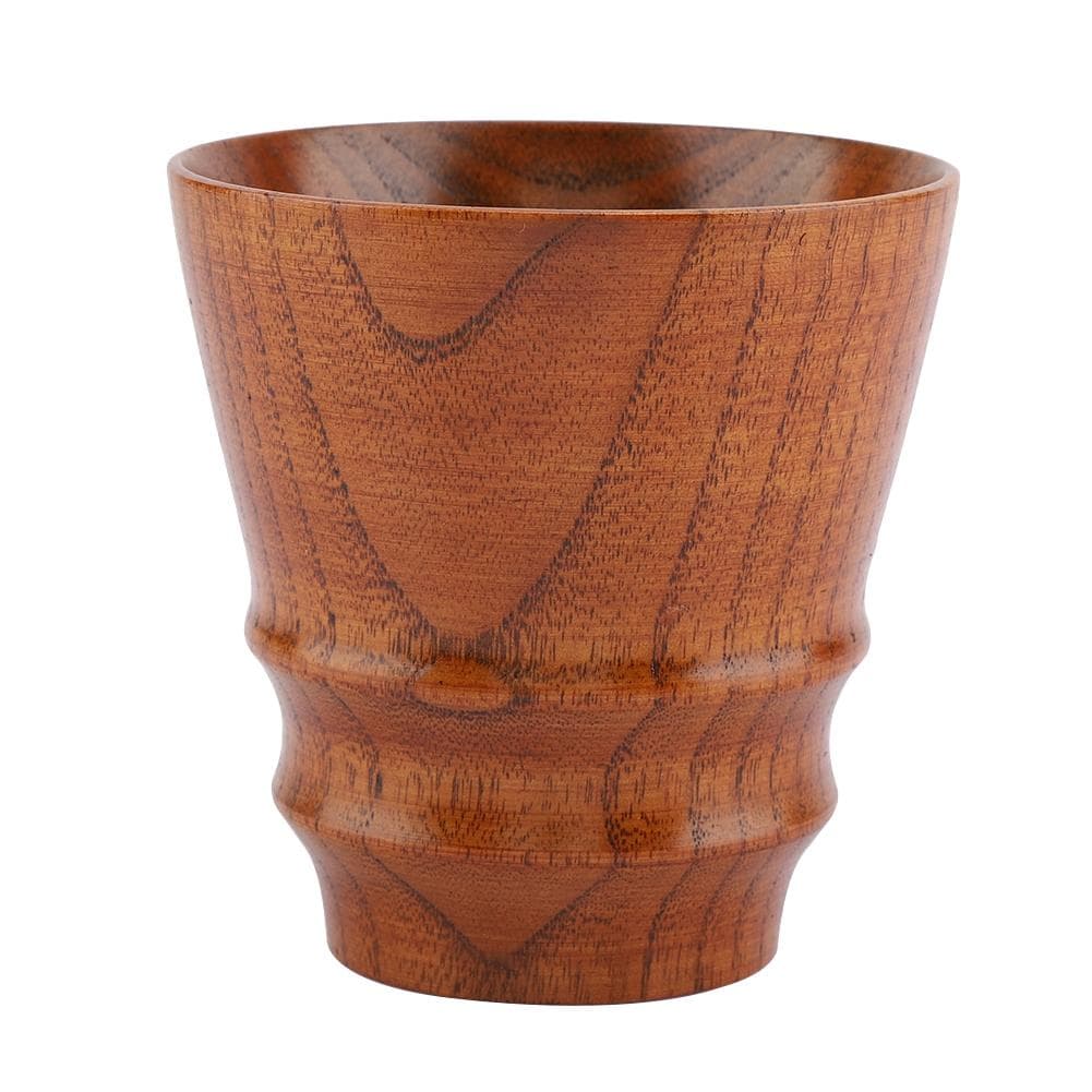 Healthy Wooden Cup Elegant Coffee Milk Water Drinking Cups Multi functional Wood Beer Mug #3
