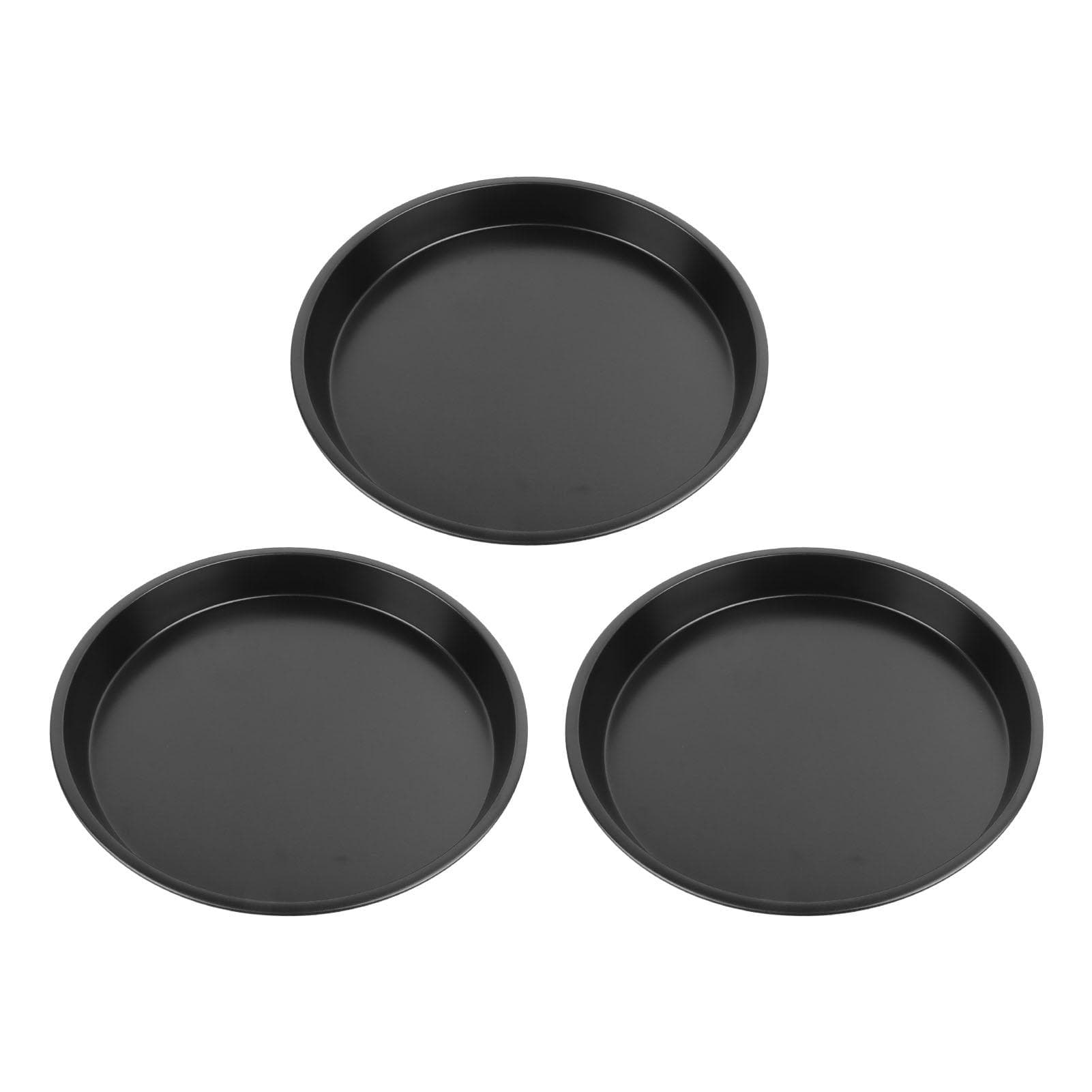 3 Pcs Non Stick Baking Pan 10in Pizza Baking Pan Multi Function Baking Pan for Cooking
