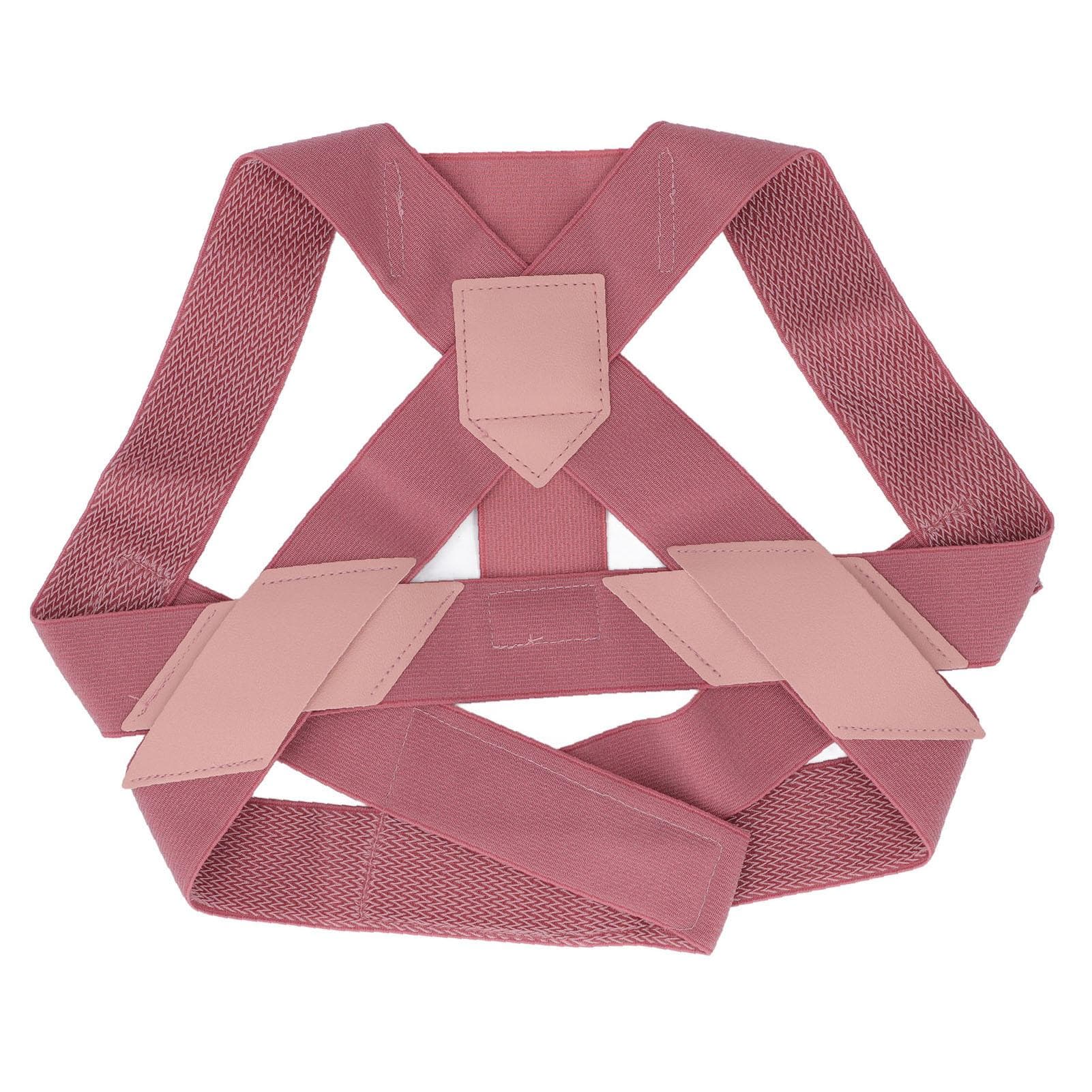 Posture Straps Adjustable Hunchback Posture Corrector Back Brace for Back Straightener Postpartum S(for 2-4kg) red