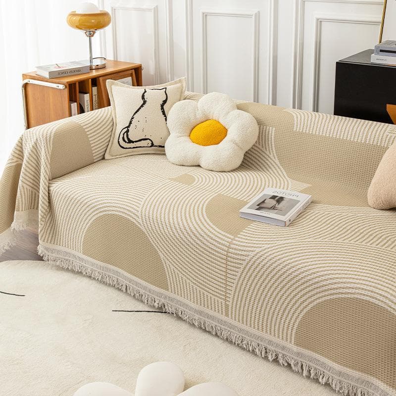 New Sofa Towel Seat Cushion Cover Cloth Towel All Inclusive Nordic Style Living Room Universal Double-sided Usable Nap Blanket 180x130cm1pcs