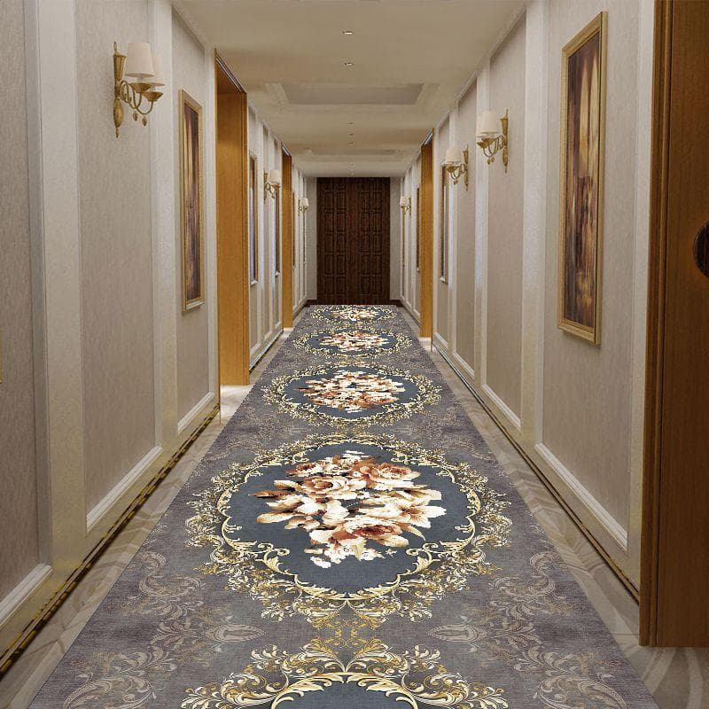 Geometry Corridor Hallway Long Rugs Home Decoration Carpet for Living Room Hotel Aisle Runner Rug Kitchen Anti-slip Floor Mat Customized size
