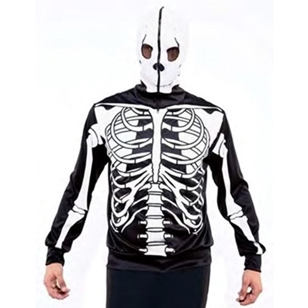 Skull 3D Printed Hoodies Men/Women Sweatshirts Hooded Pullover Tracksuits Boy Coats Fashion Outwear L multicolour