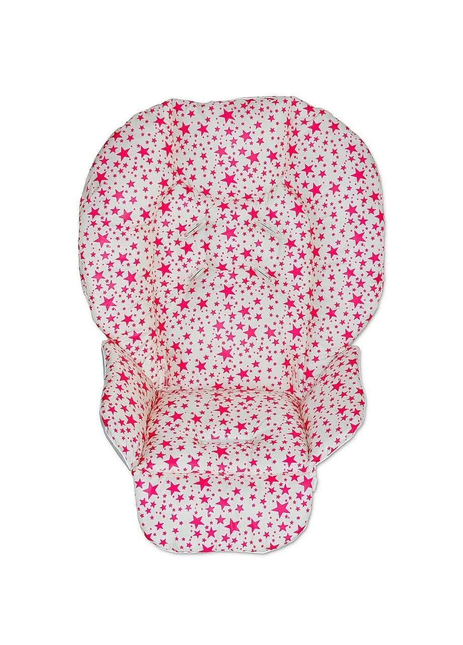 Chicco Polly highchair waterproof cover with pattern, water-repellent highchair insert one size