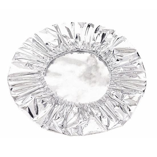 Aluminum Foil Film Insulation Cover Heat-Resistant Food Covers for Kitchen Elastic Freshness Keeping Bags Aluminium Foil Food Storage Covers 10pcs