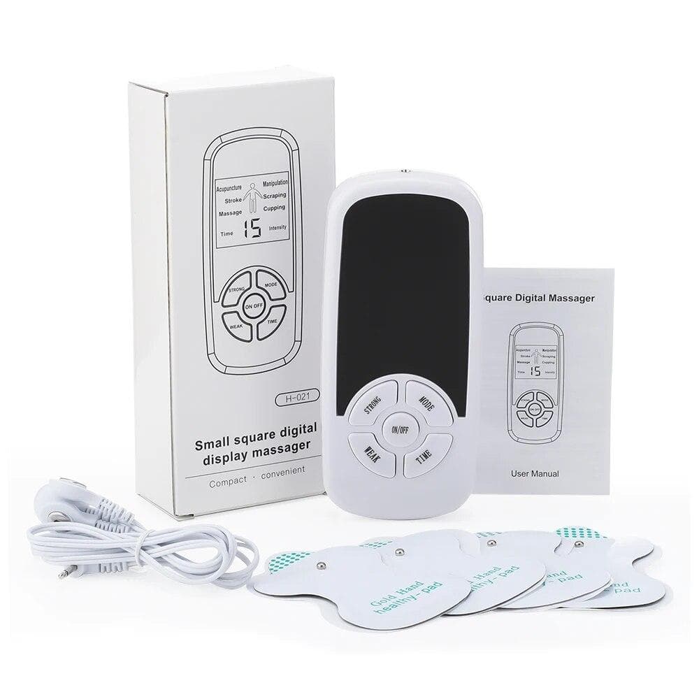 TENS Electric Muscle Stimulator Physiotherapy Back and Neck Massager Cervical Spine Pain Relief EMS Electrostimulator 6 Modes CHINA