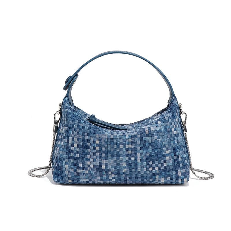 Fashionable, Fresh and Versatile Hand-held Lunch Box Bag, Casual and Versatile Single-shoulder Cross-shoulder Bag, Trendy Fabric Texture Women's Bag