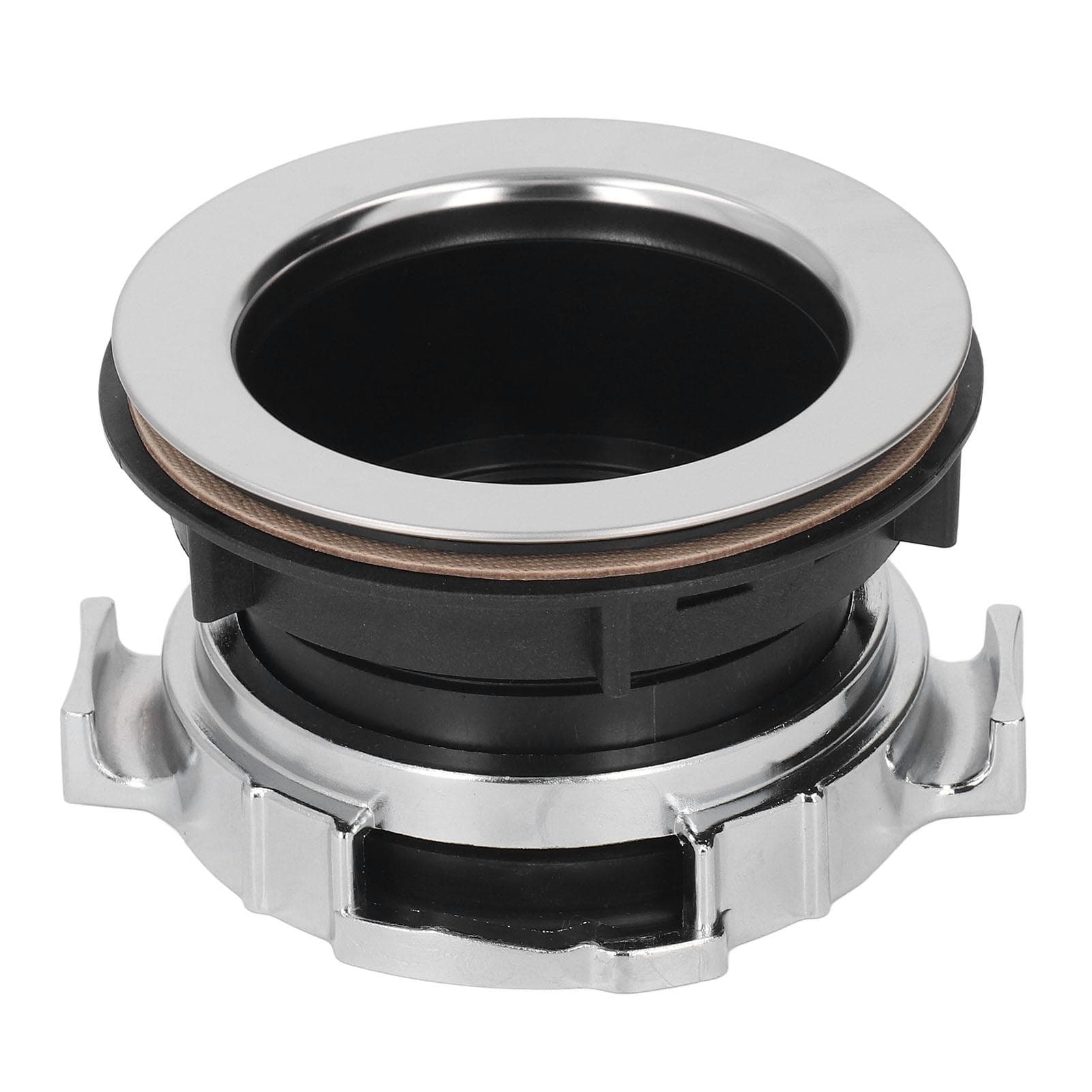 114mm Garbage Disposal Sink Flange Kit with Splash Guard Stainless Steel Food Waste Disposer Mount