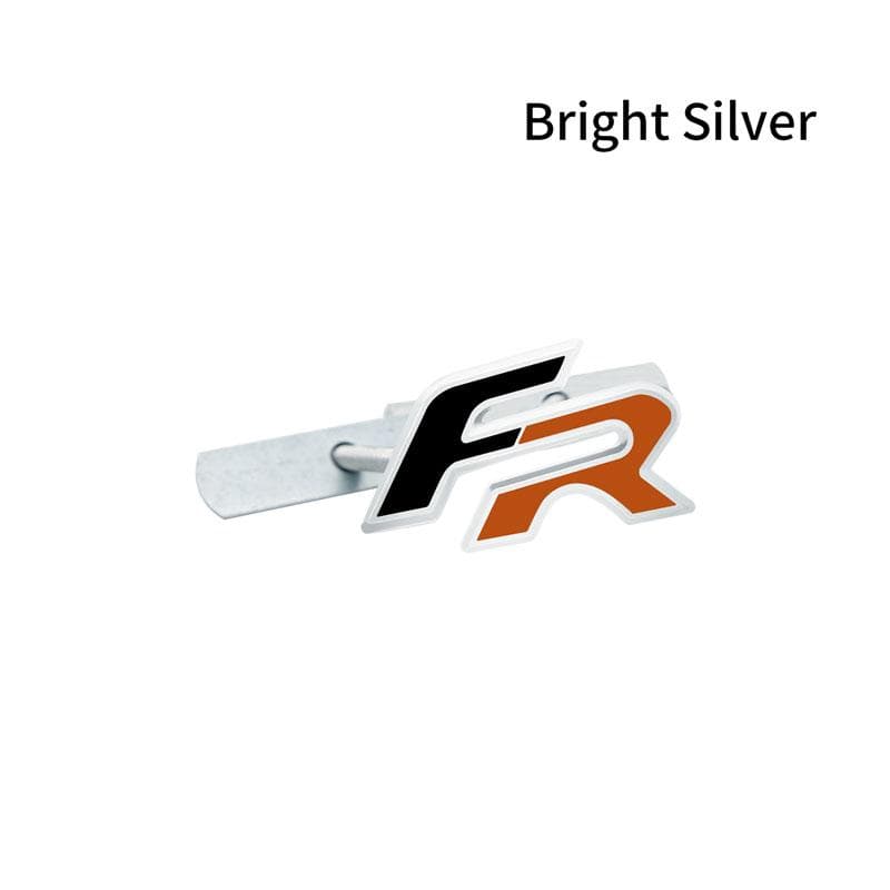 Car Decor 3D Metal FR Logo Side Fender Rear Trunk Sticker Front Grill Emblem Decal Decor For Leon Cupra Ibiza Altea Exeo Accessories