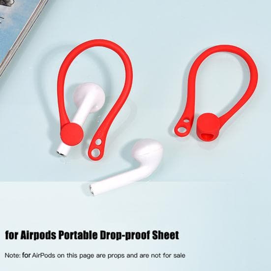 Fashion Anti-fall Bluetooth Headset 2Pcs Mini Earhooks Earphone Holder black