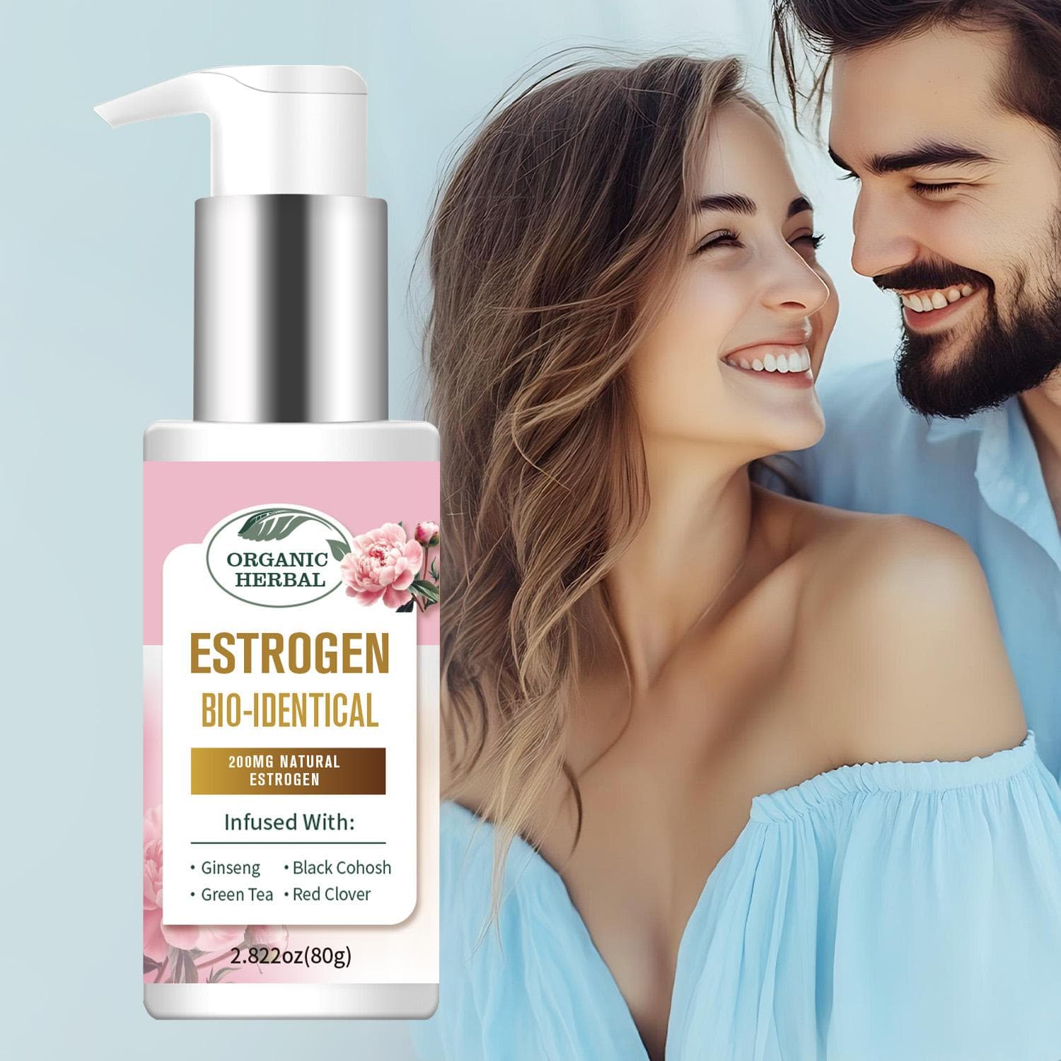 Estrogen Cream - Improves Skin Condition, Enhances Bone Health, Boosts Sexual Quality of Life, 80g