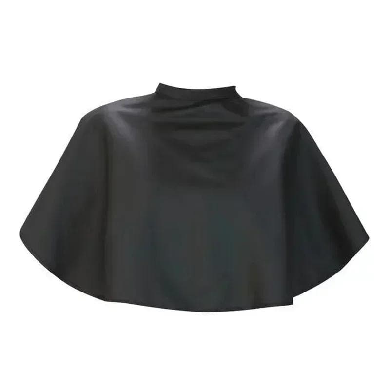 Hair Dye Tools Short Black Waterproof Hairdressing Salon Tool Barber Hair Cutting Cape Cloth Wrap Hairdressing Cape black