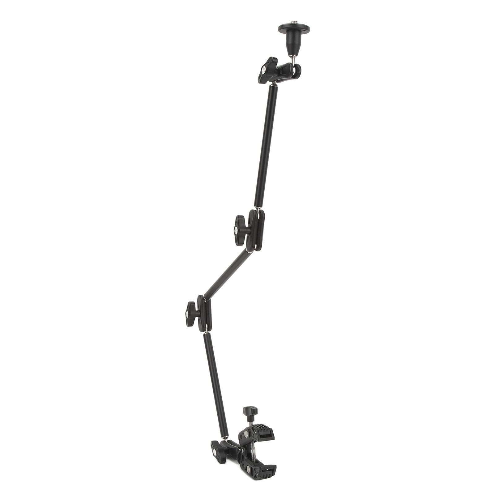 Adjustable Articulating Friction Arm Super Clamp with 14 Inch 38 Inch Thread for SLR Cameras