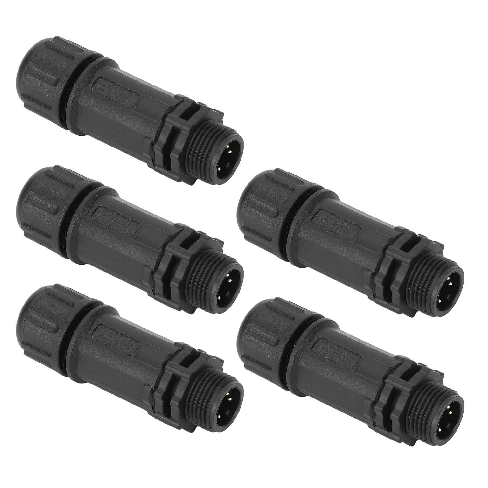 E7 Waterproof Connector Vertical Assembly Welded Wire Type 4 Core Electrical Cable Connector 60V 2A