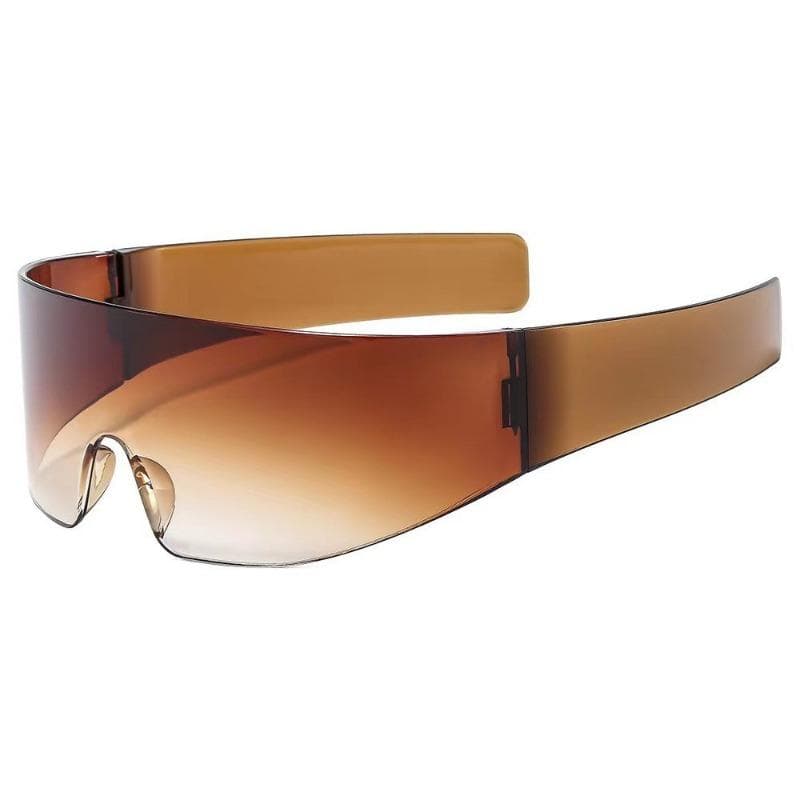New Women Riding Sunglasses Men Sports Cycling Windproof Sun Glasses Colorful Gradient UV400 Gafas De Sol As shown in the figu
