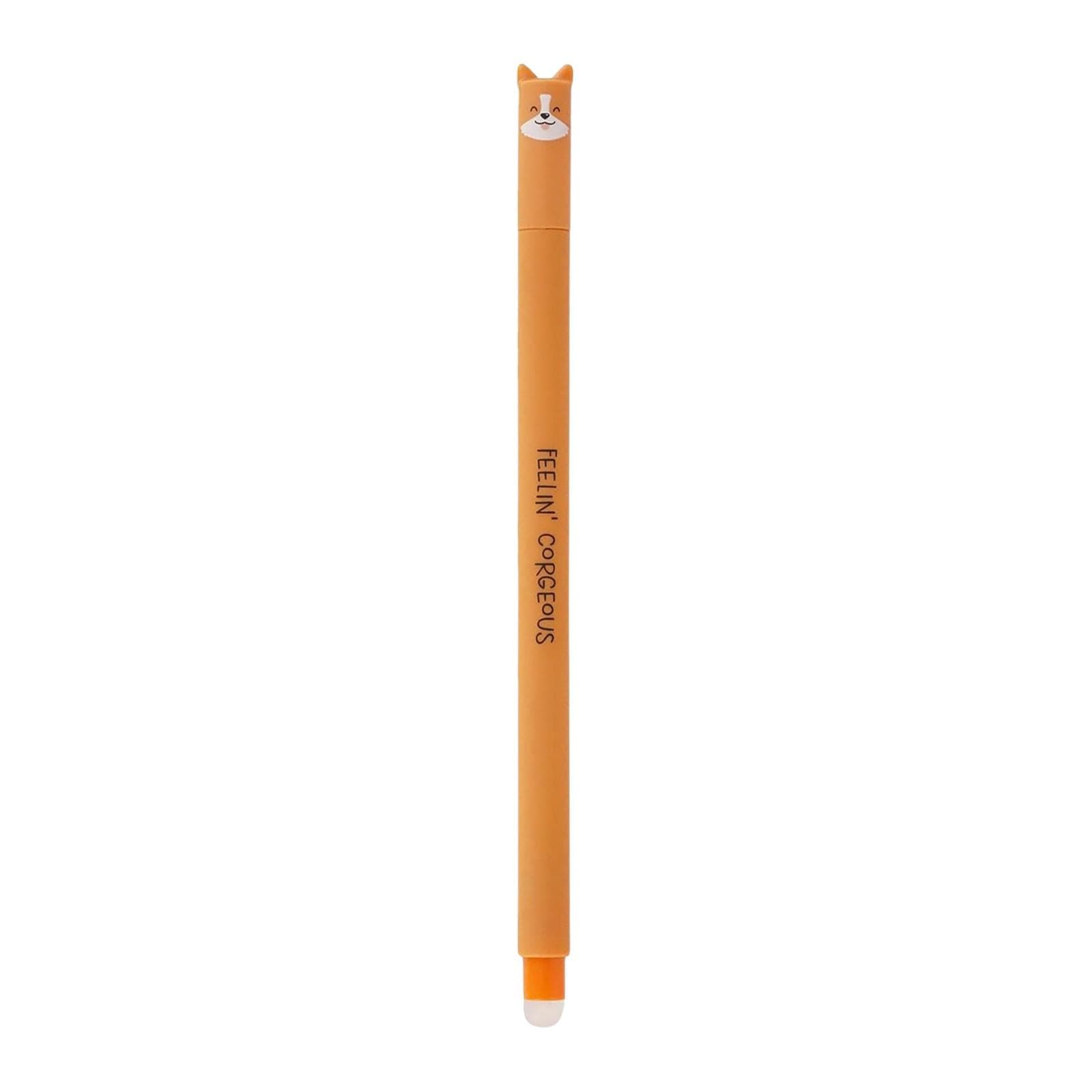 Erasable Gel Pens, Animal Pattern Erasable Pens For Kids Learning And Writing 1ml Refill One Size
