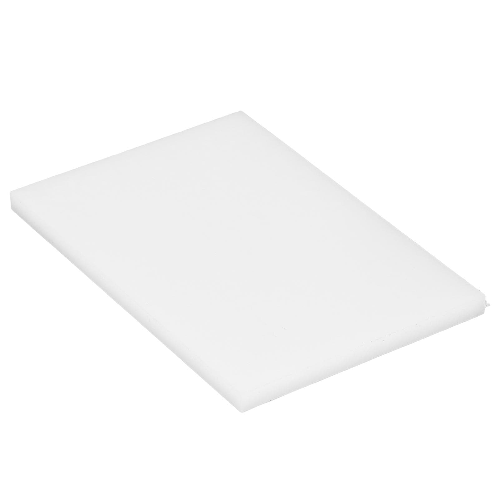 Leather Punch Board Noise Cancelling Tear Resistant Hand Made DIY Cow Leather Round Punching White