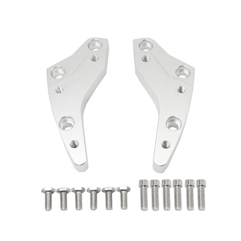 Motorcycle Handlebar Riser Heightening Block Modified Accessories Replacement for K1600B K1600GT silver